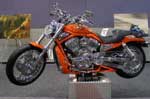 An Orange Harley