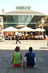 Outside Covent Garden Market