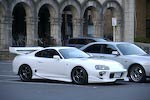 A Modified Toyota Supra Turbo