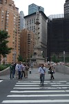 Crossing at the Time Warner Center