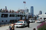 All aboard to see the Statue of Liberty!